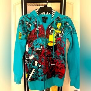 Iron Fist Teal Hoodie